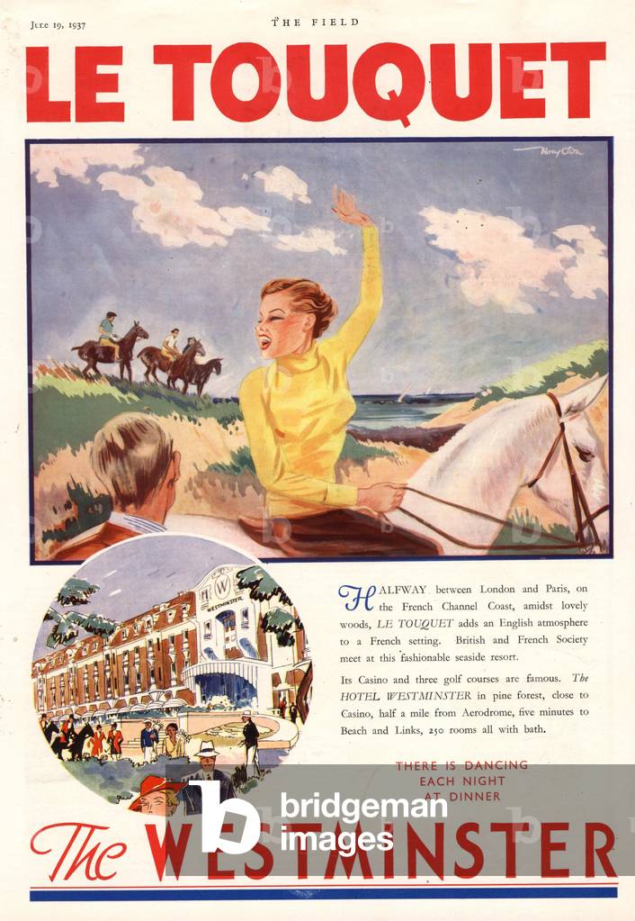 Le Touquet, 1930s (print)