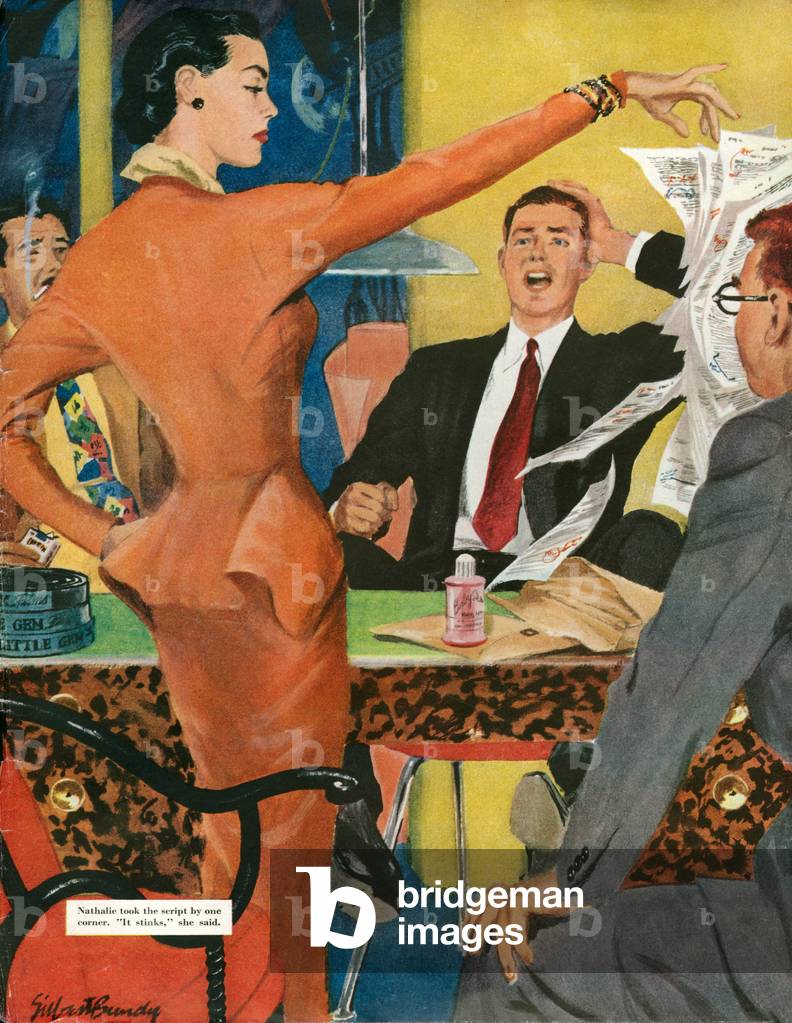 Illustrations Magazine Advert, USA, 1950s