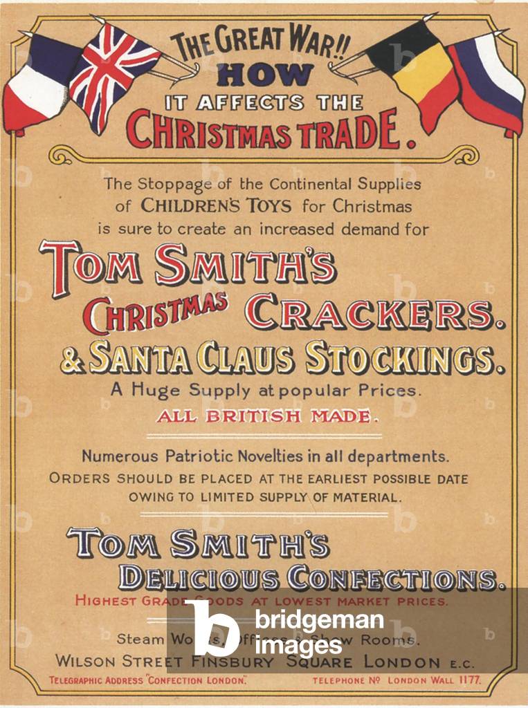 Tom Smith's Catalogue Cover, UK, 1910s