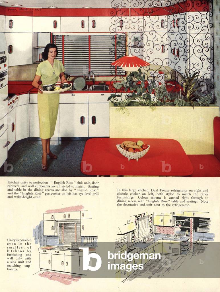 English Rose, 1950s (print)