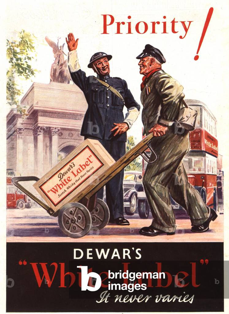 Dewar's Magazine, advert, UK, 1940s