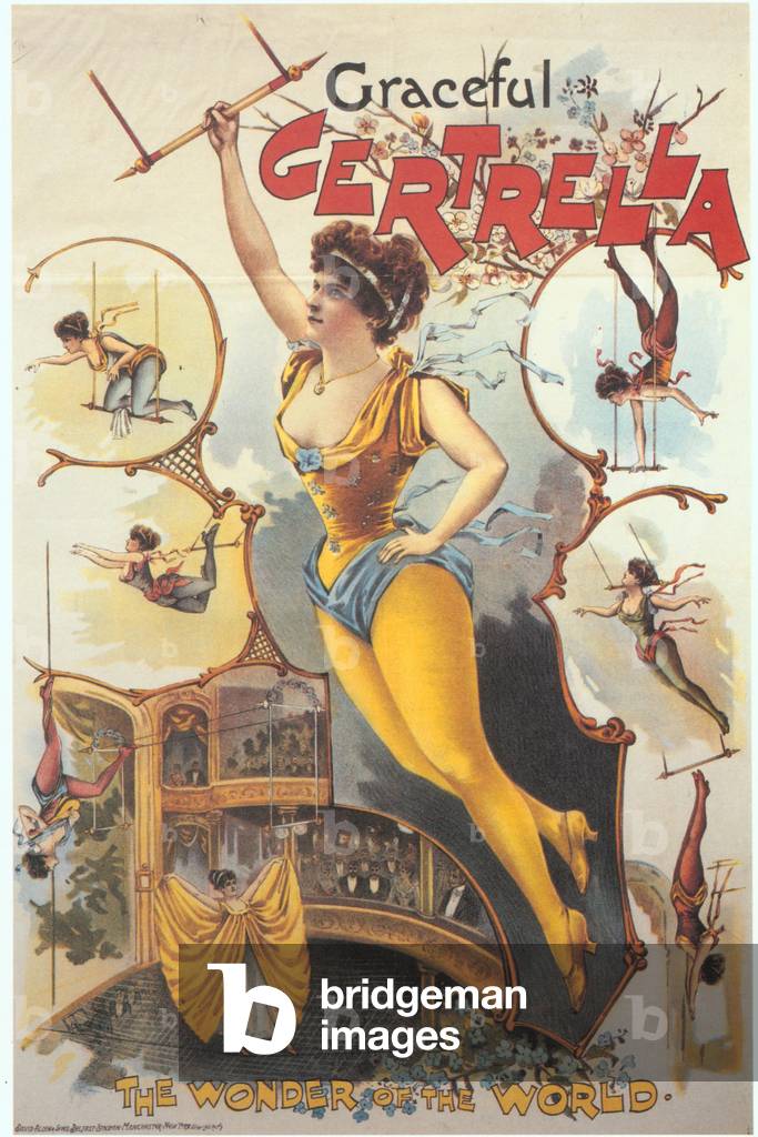 Graceful Gertrella Poster, UK, 1890s