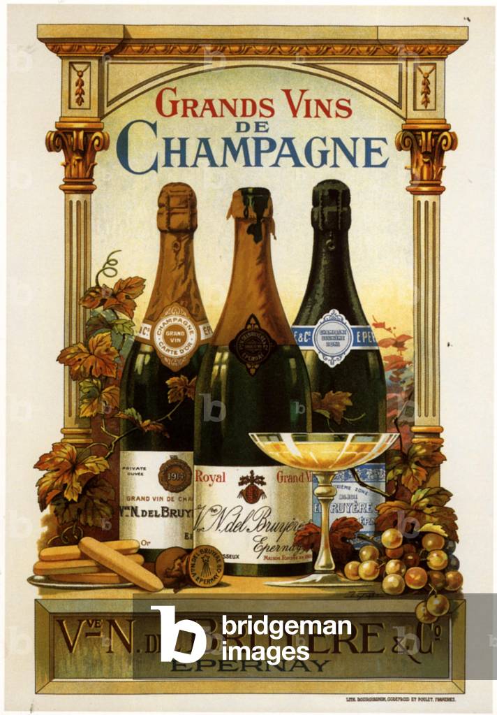 Champagne Poster, France, 1930s
