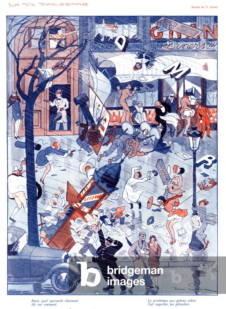 La Vie Parisienne, Magazine Plate, France, 1920s (print)