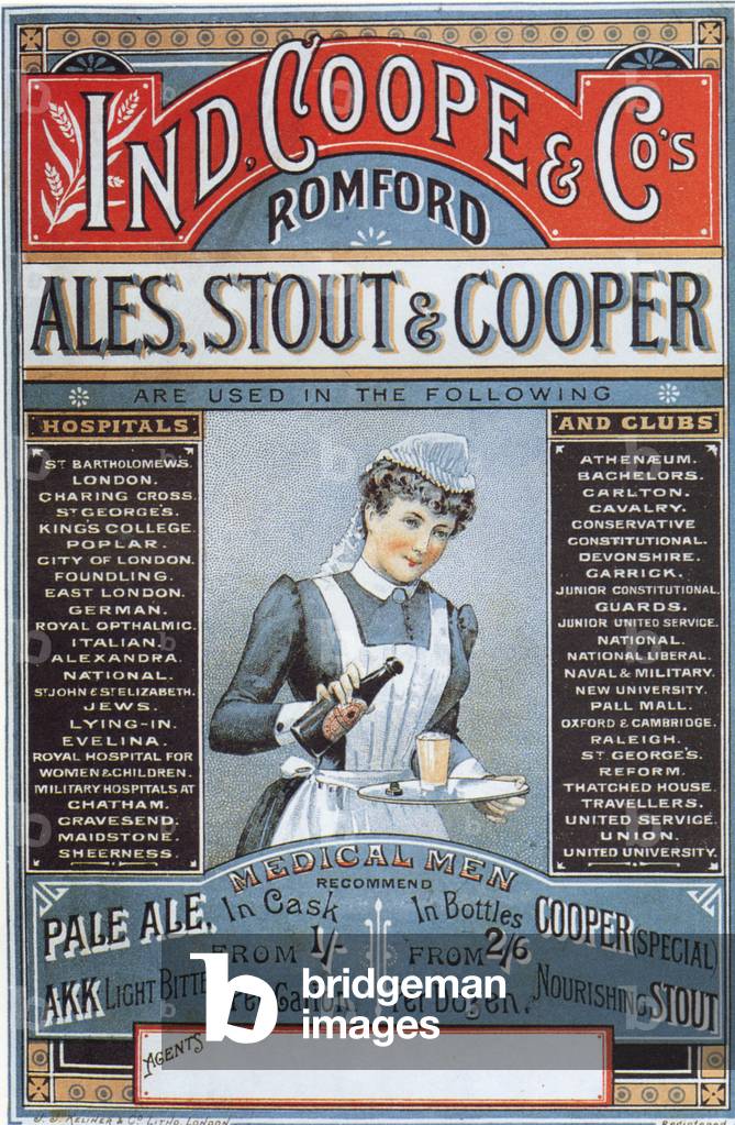 Inde Coope and Co's Poster, UK, 1890s