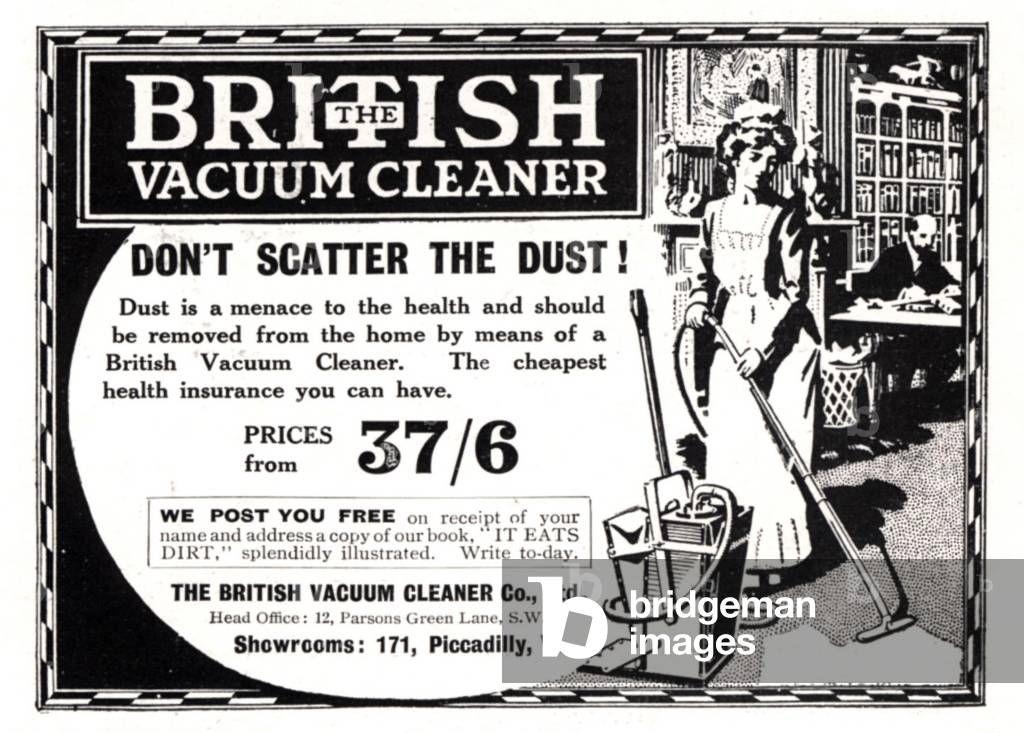 Hoover Magazine, advert, UK, 1900s