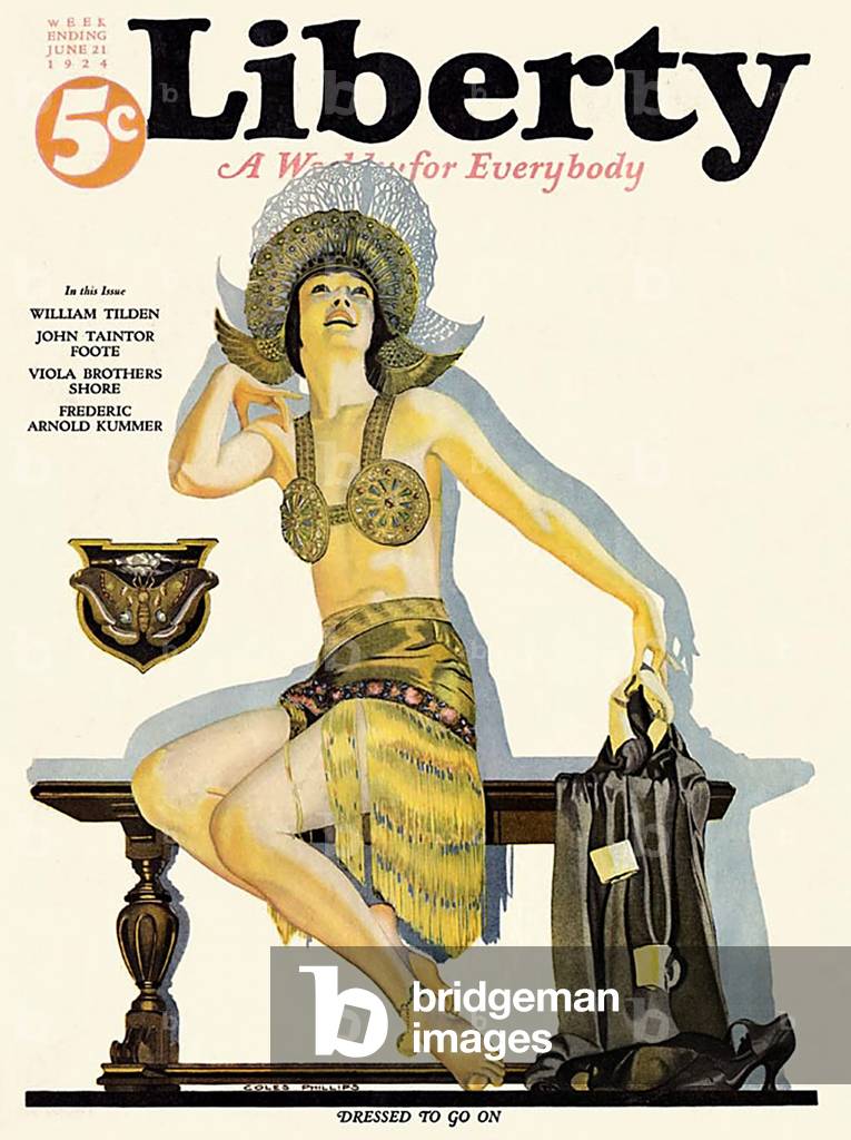 Liberty Magazine Cover, USA, 1900s