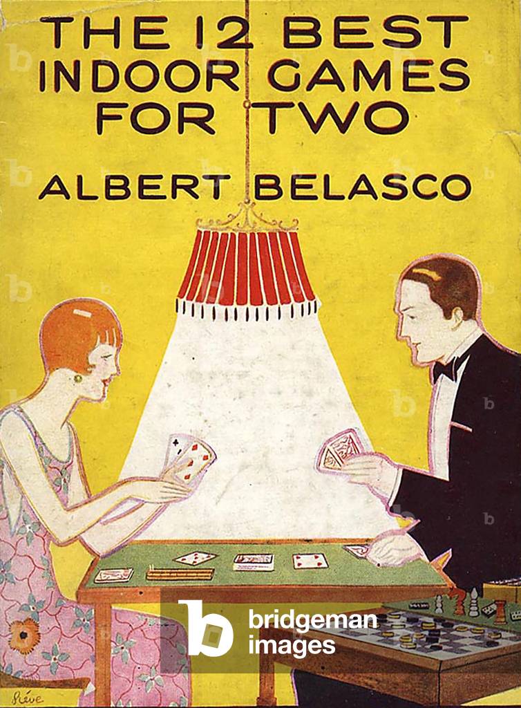 12 Best Indoor Games for Two Book Cover, UK, 1920s