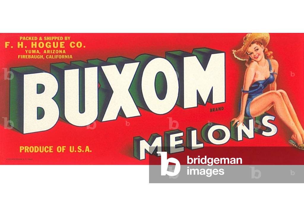 Melons Label, USA, 1930s