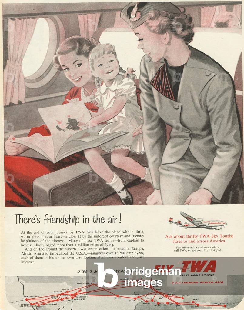 TWA, 1950s (print)