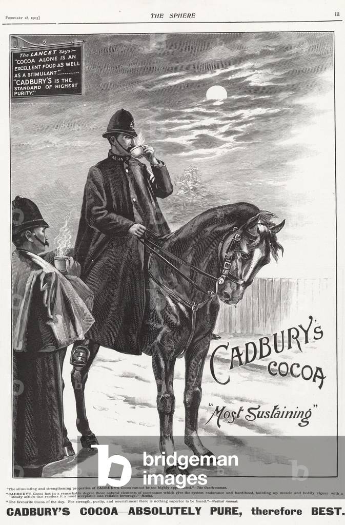 Cadburys Magazine, advert, UK, 1900s