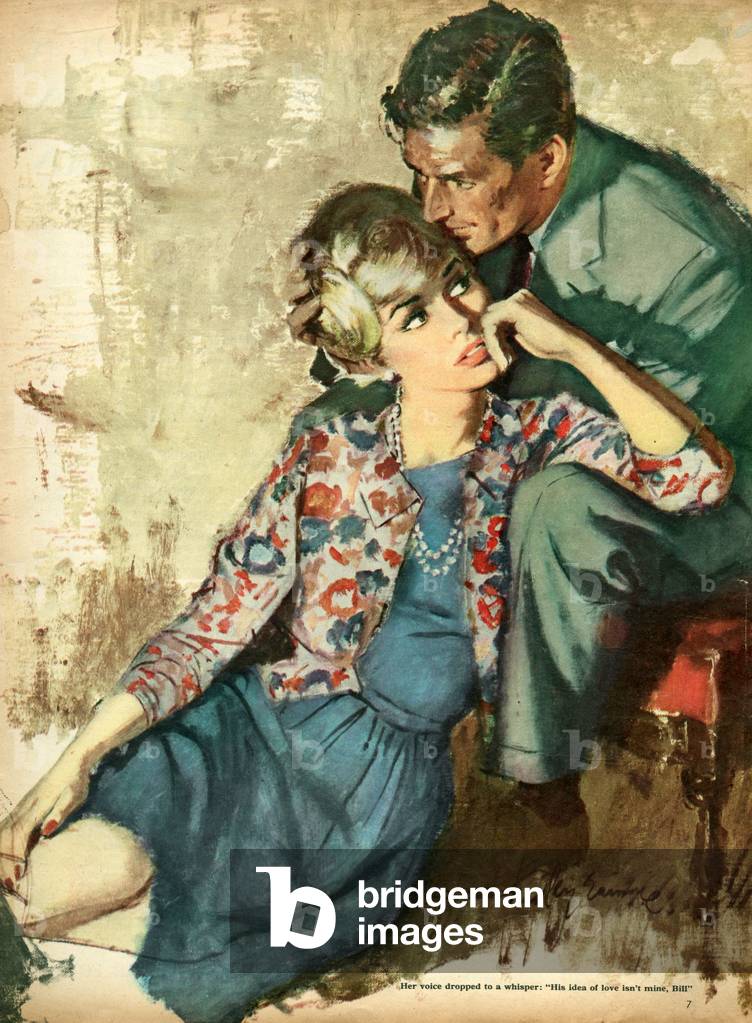 Womens Story Illustrations Magazine Plate, UK,