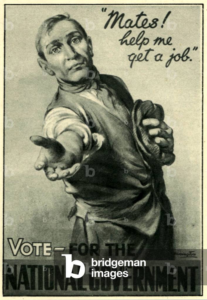 National Government Poster, UK, 1930s