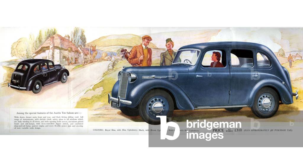 Morris Magazine Advert, UK, 1940s