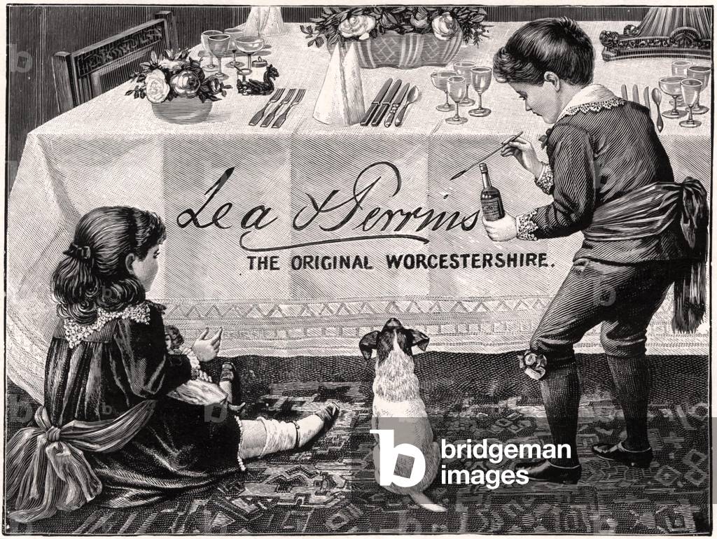 Lea and Perrins Worcestershire Sauce Magazine, advert, UK, 1900s