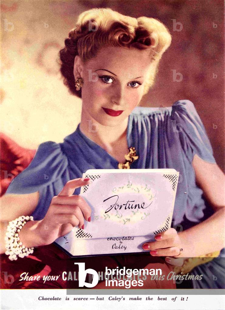 Caley Magazine Advert, UK, 1940s