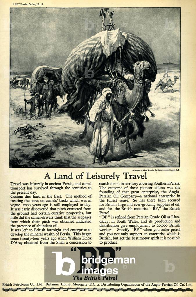 BP Magazine Plate, UK, 1920s