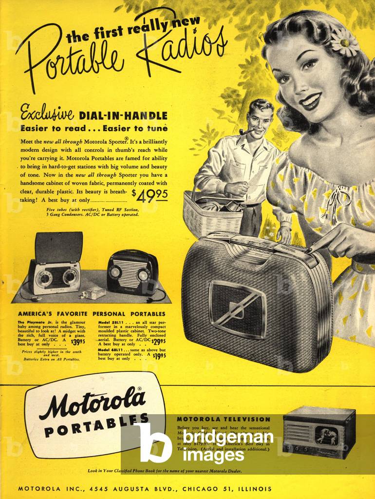 Motorola, 1940s (print)