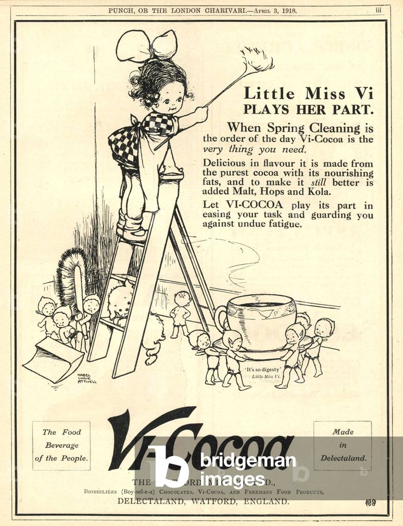 Vi-Cocoa Magazine, advert, UK, 1910s
