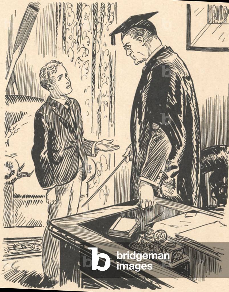 School Discipline Book Plate, UK, 1930s