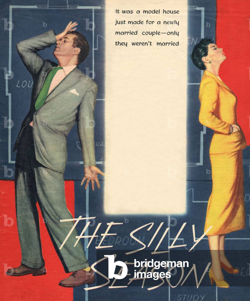 The Silly Season, Magazine Plate, UK, 1950s