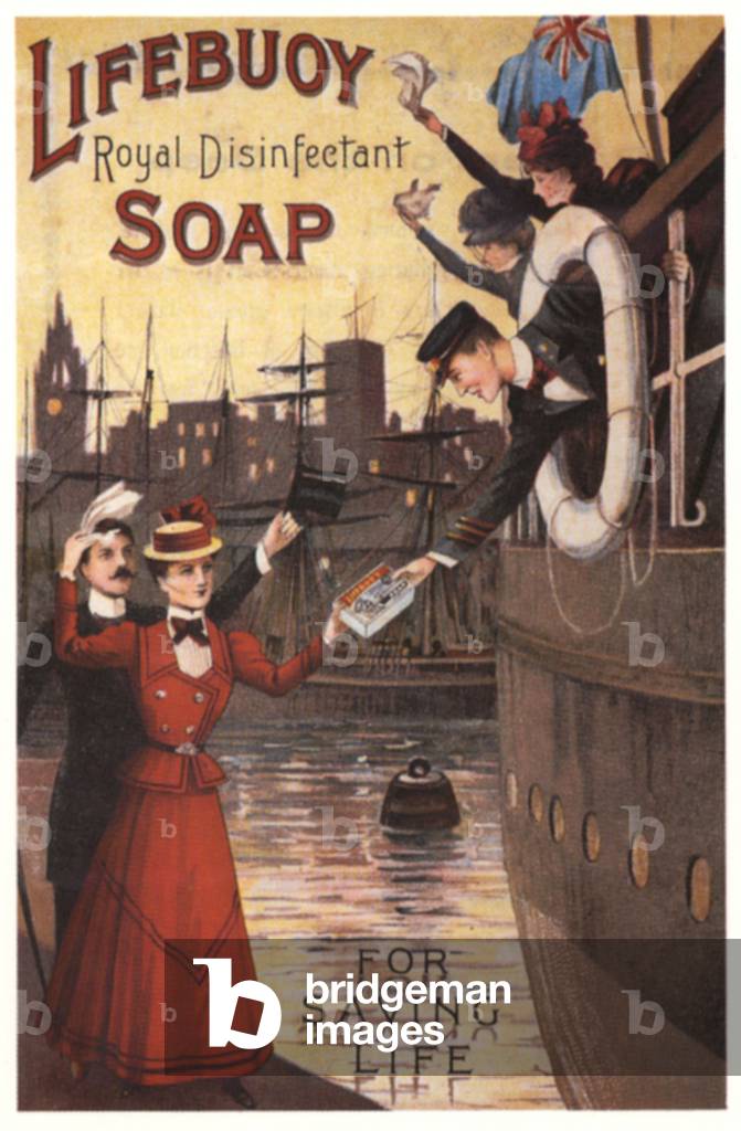 Lifebuoy Magazine, advert, UK, 1890s