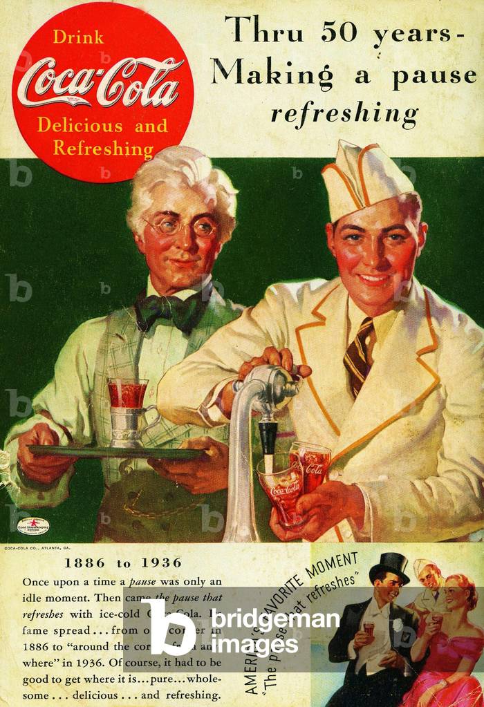 Coca-Cola Magazine Advert, USA, 1930s