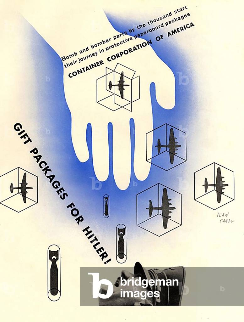 Container Corporation of America Magazine Advert, USA, 1940s