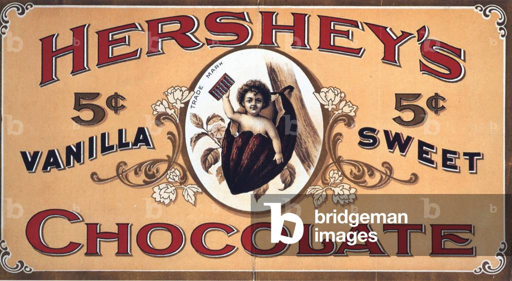 Hershey's Book Plate, USA, 1890s