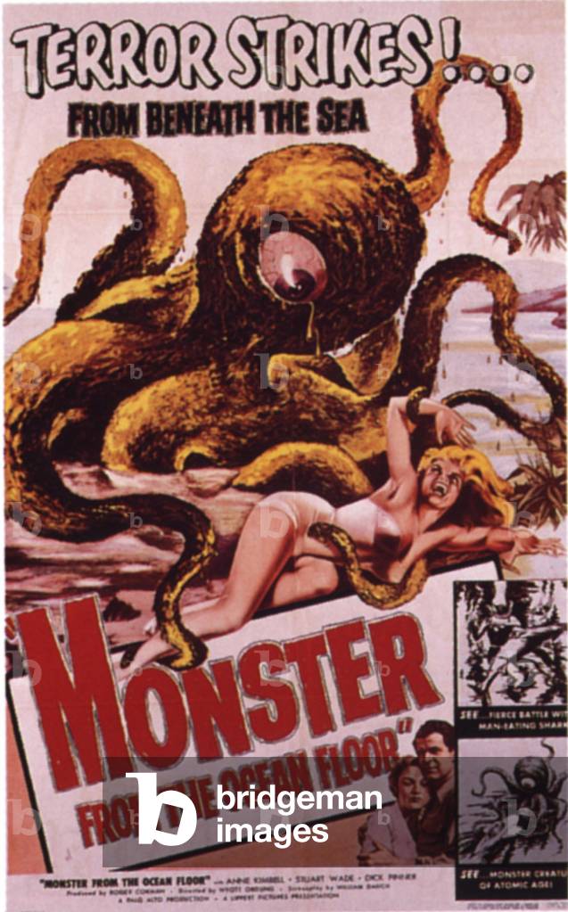 Monster From The Ocean Floor by Wyott Ordung, 1954 (poster)