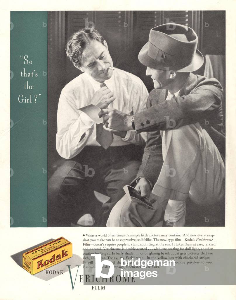 Kodak Magazine, advert, USA, 1930s