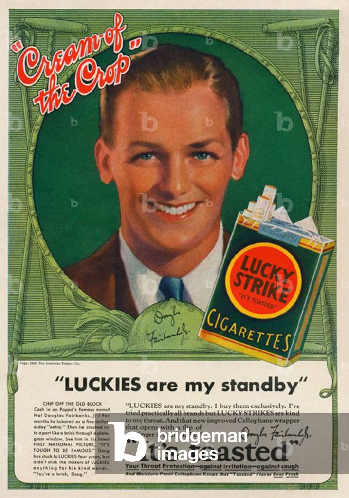 Lucky Strike, 1930s (print)