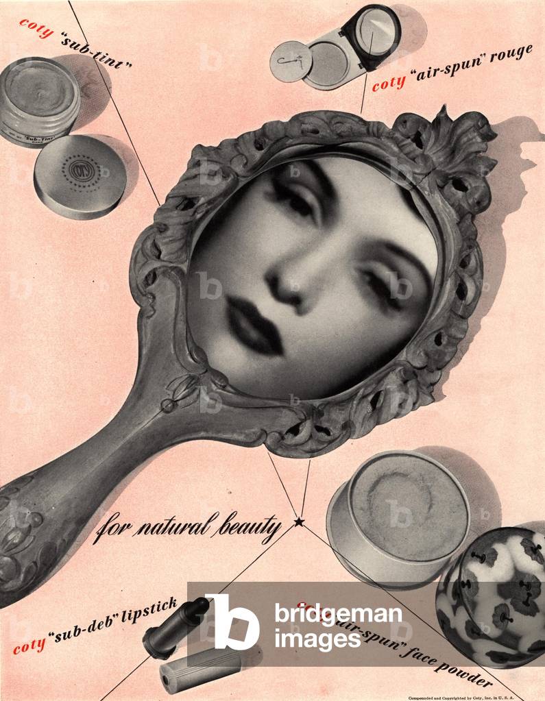 Coty Makeup, 1950s (print)