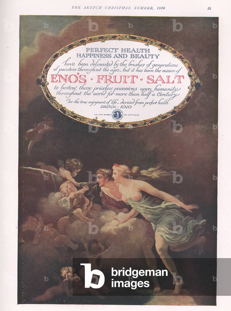 Eno's Fruit Salt Magazine, advert, UK, 1920s