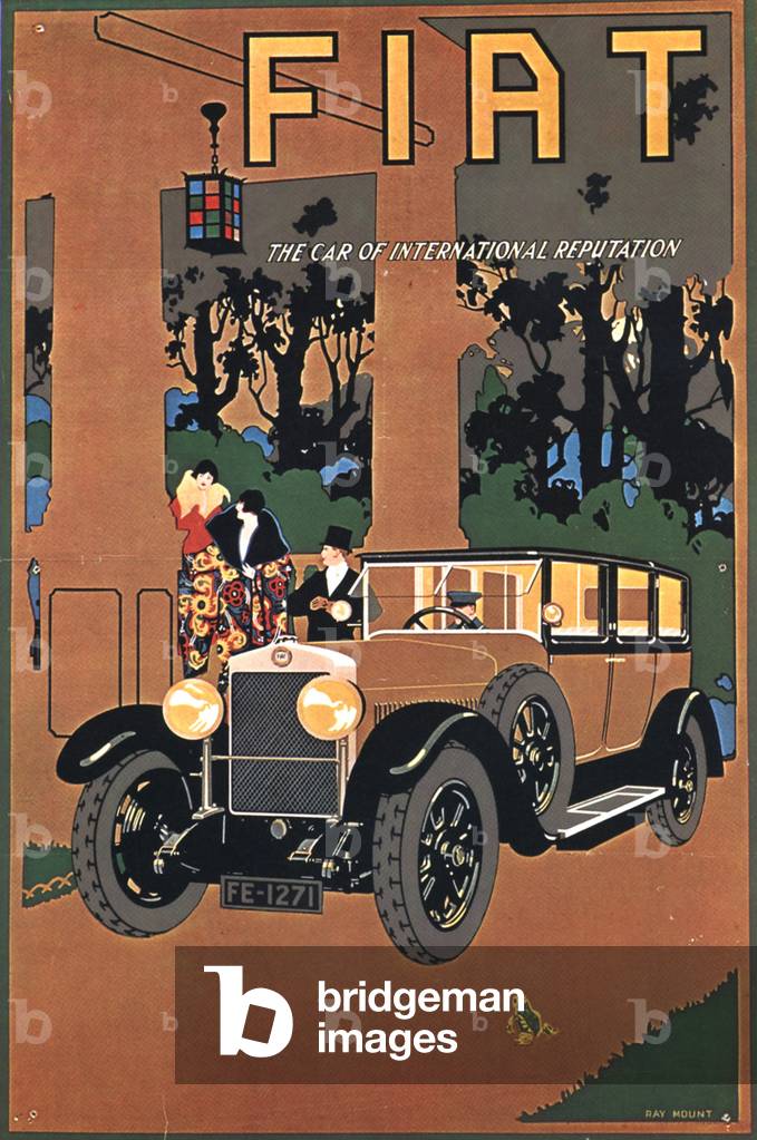 Fiat Magazine, advert, UK, 1920s