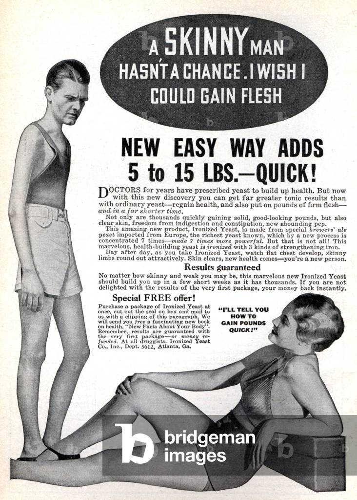 Ironized Yeast, 1930s (print)