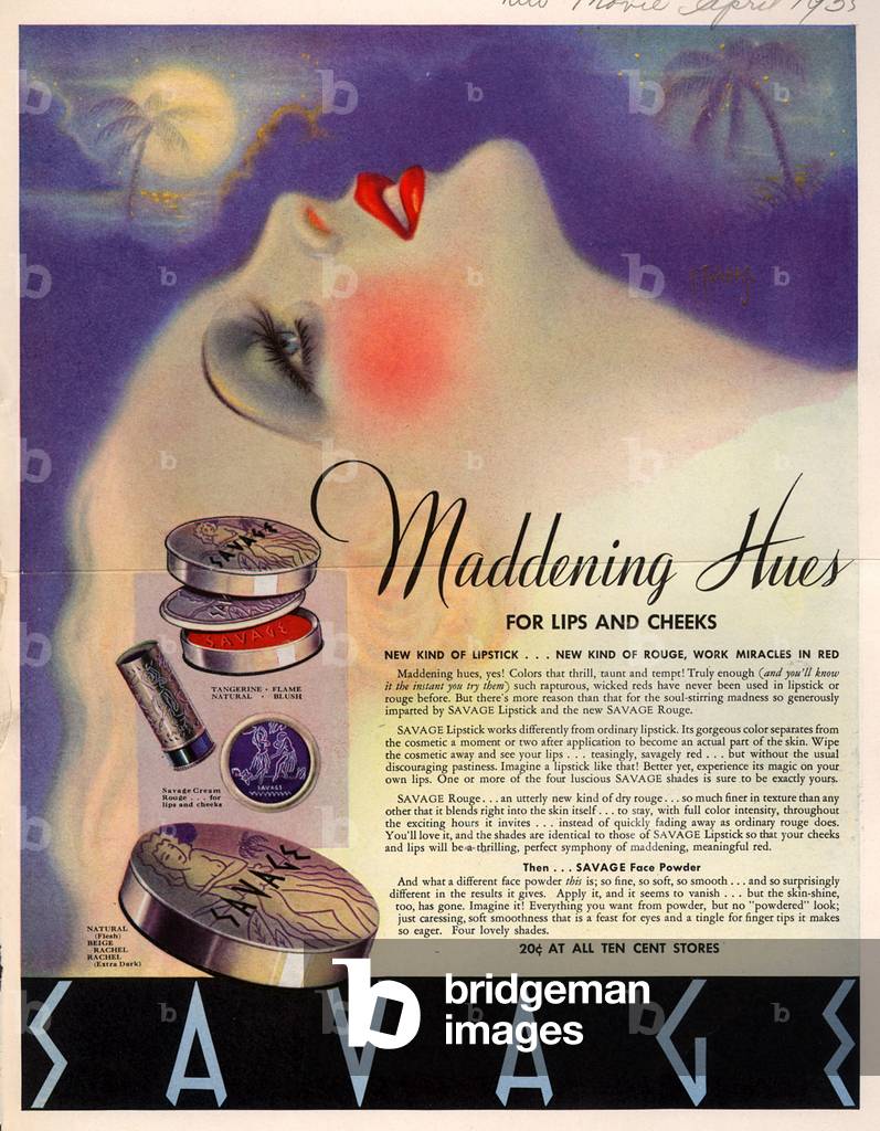 Savage Magazine Advert, USA, 1930s