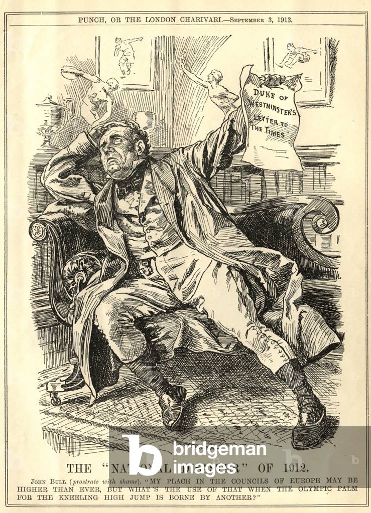 Punch Magazine Plate, UK, 1910s