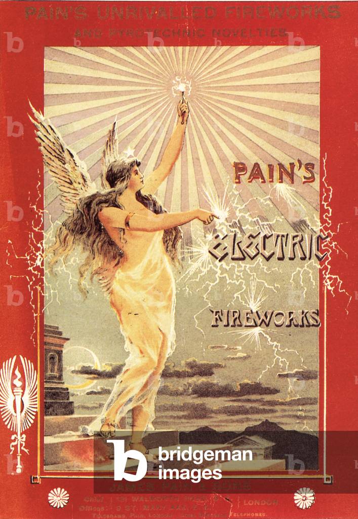 Pains Fireworks Magazine, advert, UK, 1900s
