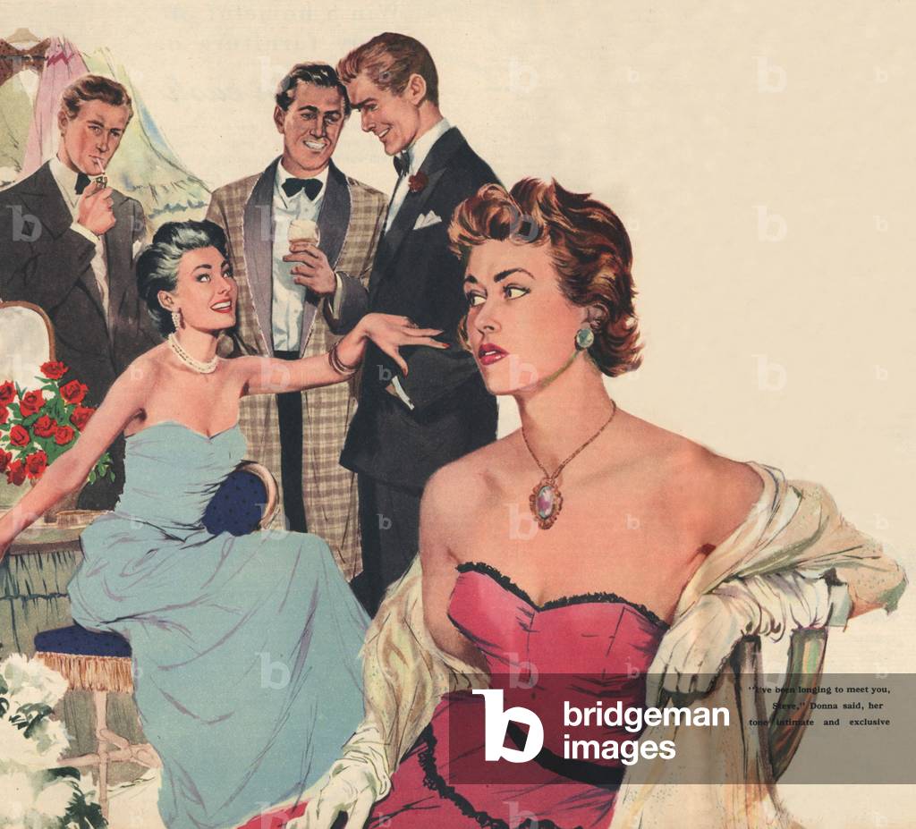 Jealousy, Magazine Plate, UK, 1950s