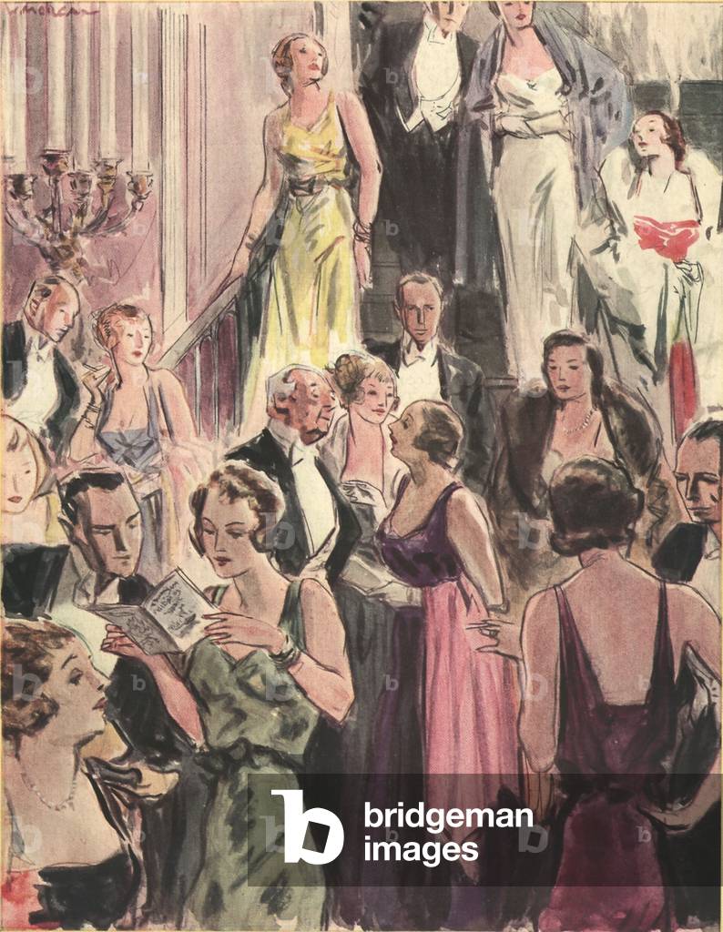 The Opera Interval Magazine, advert, USA, 1930s