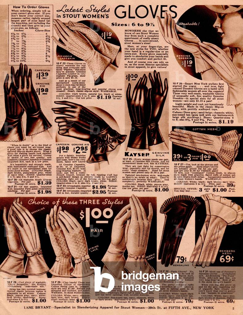 Jane Bryant Catalogue/ Brochure Plate, USA, 1930s