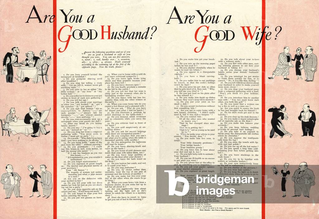 Questionnaires, 1950s (print)