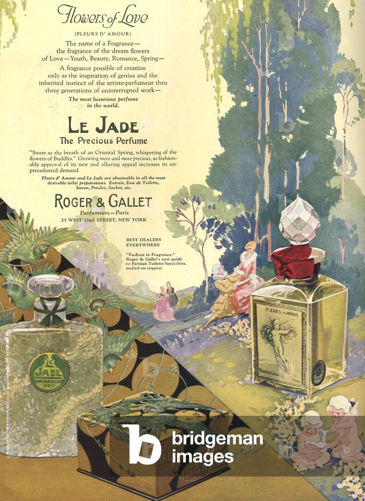 Roger and Gallet Magazine, advert, UK, 1920s