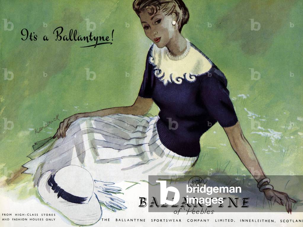Ballantyne Magazine Advert, UK, 1940s