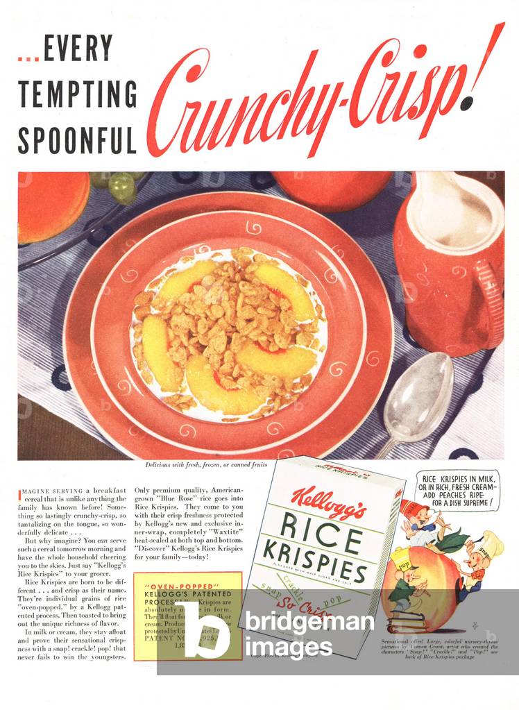 Kellogg's Magazine, advert, USA, 1930s