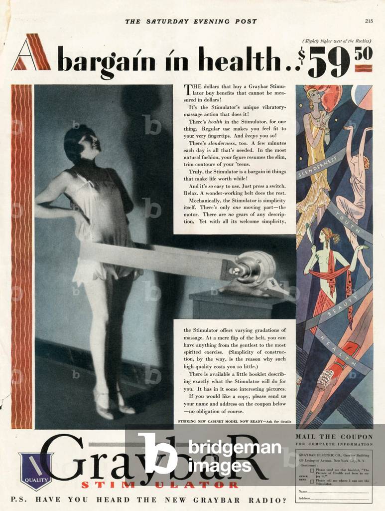 Graybar Magazine, advert, USA, 1920s