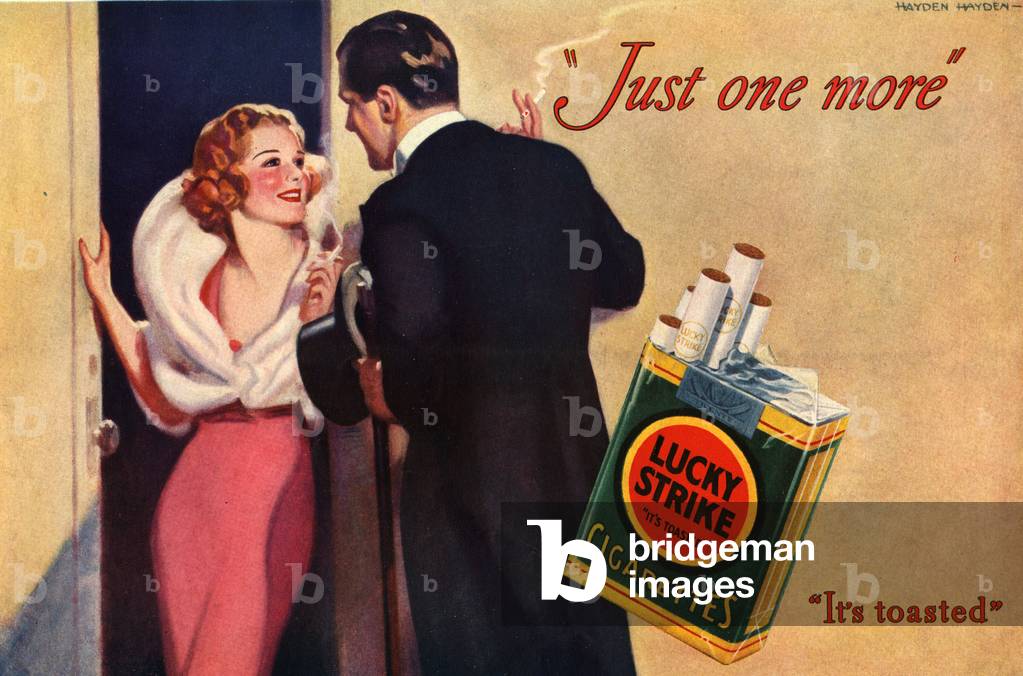 Lucky Strike Magazine, advert, USA, 1930s