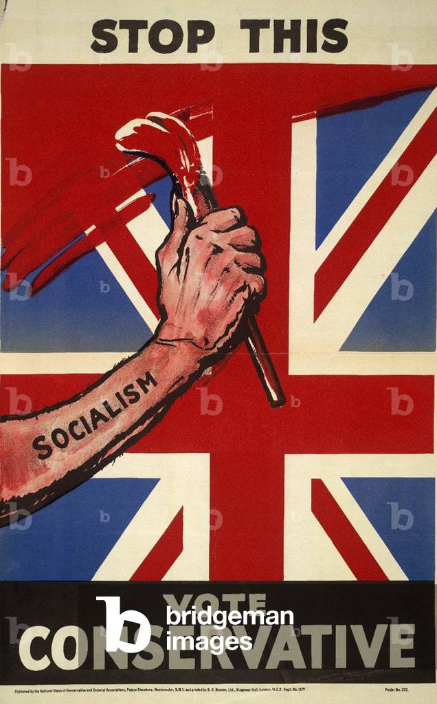 The Conservative party Poster, 1929 (poster)