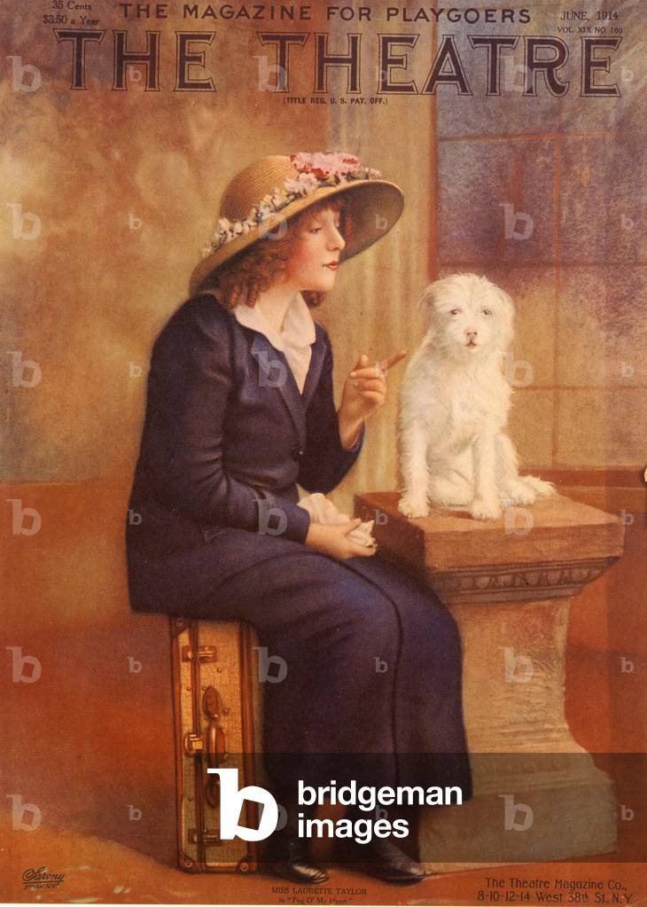 Cover of the June 1914 magazine The Theatre